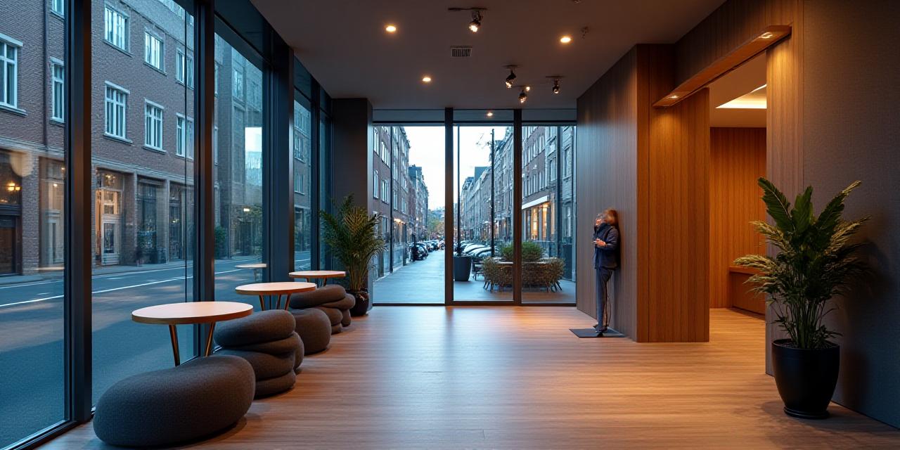 Professionelt juridisk kontormiljø