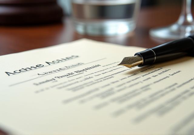 Juridiske dokumenter og signering